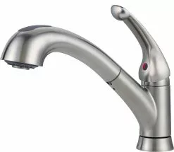 Delta Casey Single Handle Kitchen Pull-Out Faucet - Chrome