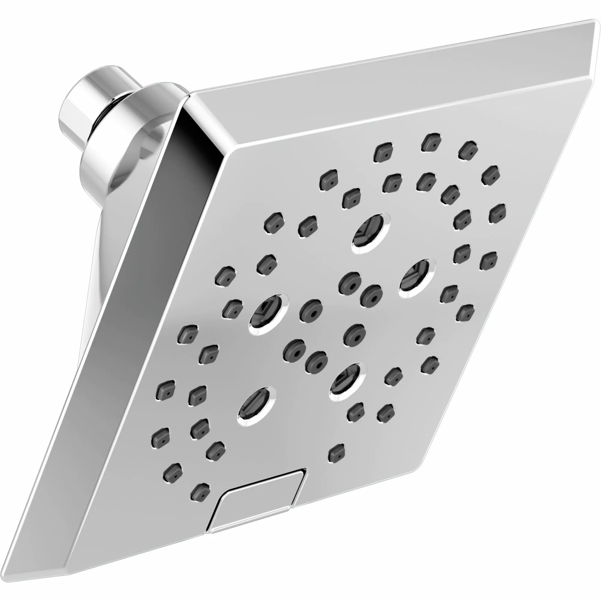 Delta H2Okinetic® 5-Setting Modern Raincan Shower Head - Chrome
