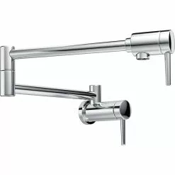 Delta Wall-Mount Pot Filer Faucet - Chrome