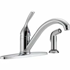 Delta Classic Kitchen Faucet With Spray - Chrome