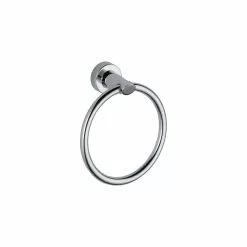Delta Rhythm Towel Ring - Chrome