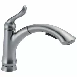 Delta Linden Pull-Out Kitchen Faucet - Arctic Stainless