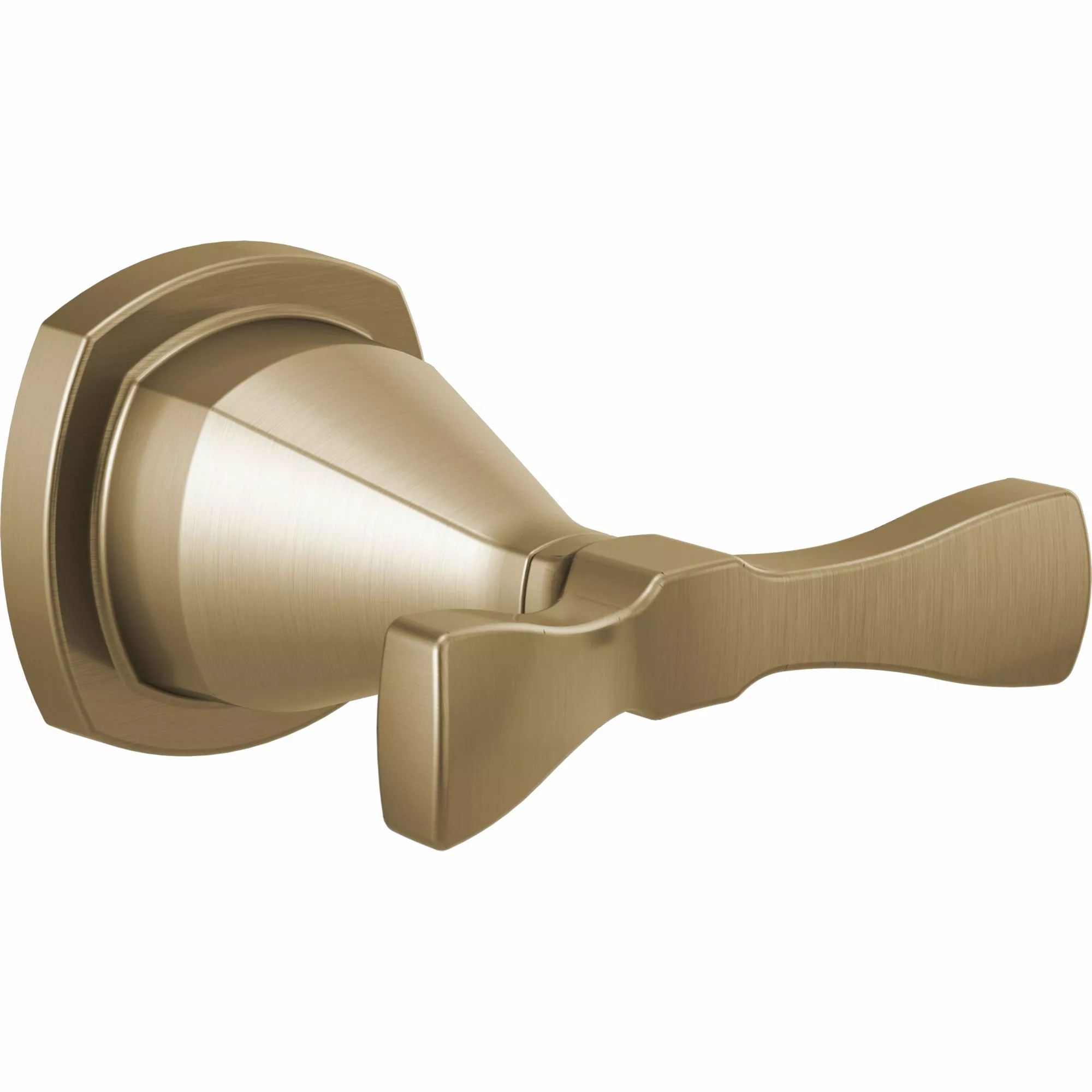 Delta Stryke Double Robe Hook - Champagne Bronze