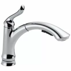 Delta Linden Pull-Out Kitchen Faucet - Chrome