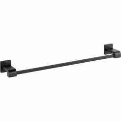 Delta Arzo Towel Bar - 24-in - Matte Black