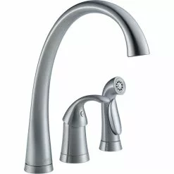Delta Pilar Kitchen Faucet With Spray - Arctic Stainless