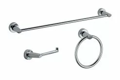 Delta Compel 3-Piece Bath Hardware Kit - Chrome