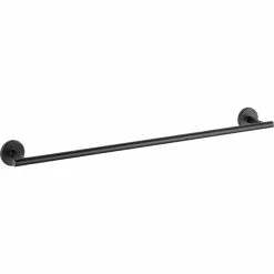 Delta Trinsic Towel Bar - 24-in - Matte Black
