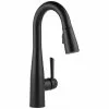 Delta Essa Bar And Prep Faucet - 14-in. - 1-Handle - Matte Black