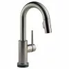 Delta Trinsic Touch2O(R) Bar And Prep Faucet - 13-in. - Black Stainless
