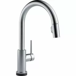 Delta Trinsic Touch2O(R) Kitchen Faucet - 15.69-in. - Arctic Stainless
