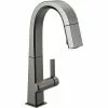 Delta Pivotal Bar And Prep Faucet - 14.31-in. - 1-Handle - Black Stainless