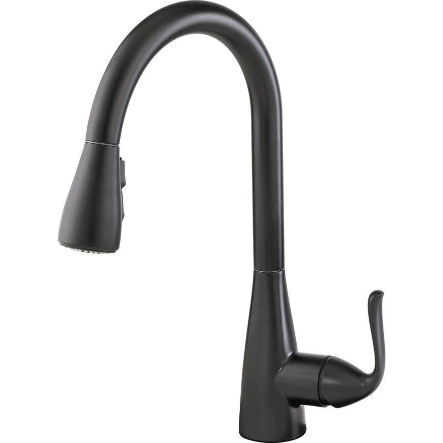 Delta Grenville Kitchen Faucet - 15-in. - 1-Handle - Matte Black
