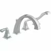 Delta Dryden Deck Mount Roman Tub Faucet - 9-in. - Chrome