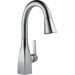 Delta Mateo Bar And Prep Faucet - 14.5-in. - 1-Handle - Arctic Stainless