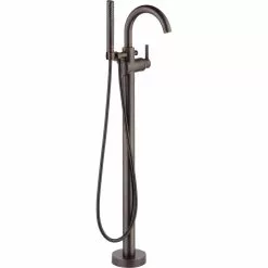 Delta Trinsic Freestanding Bathtub Faucet - 8-in. - Venetian Bronze