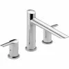 Delta Compel Deck Mount Roman Tub Faucet - 8.75-in. - Chrome