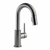Delta Trinsic Bar And Prep Faucet - 13-in. - 1-Handle - Black Stainless
