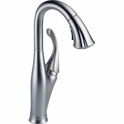 Delta Addison Bar And Prep Faucet - 14.5-in. - 1-Handle - Arctic Stainless