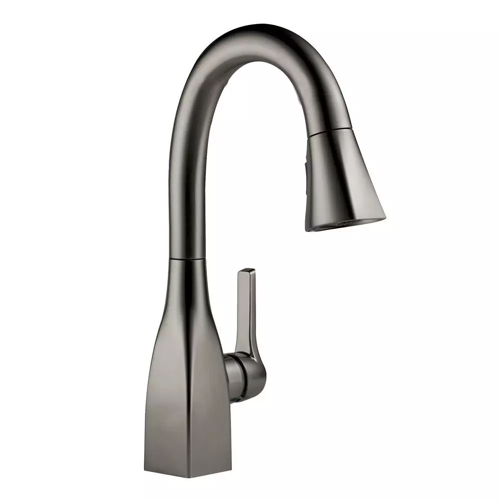 Delta Mateo Bar And Prep Faucet - 14.5-in. - 1-Handle - Black Stainless