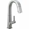 Delta Pivotal Bar And Prep Faucet - 14.31-in. - 1-Handle - Arctic Stainless