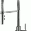 Delta Struct Kitchen Faucet - 18.72-in. - 1-Handle - Arctic Stainless