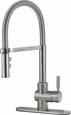 Delta Struct Kitchen Faucet - 18.72-in. - 1-Handle - Arctic Stainless