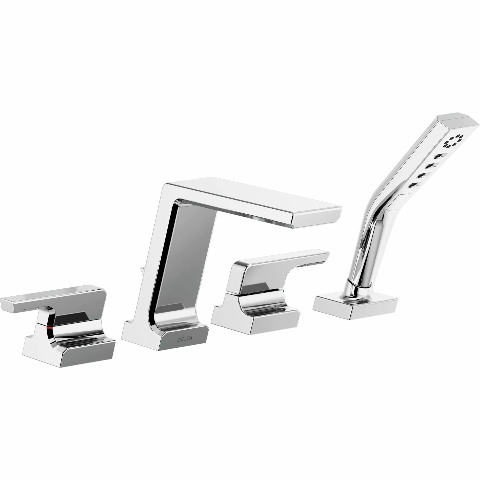 Delta Pivotal Deck Mount Roman Tub Faucet - 11.75-in. - Chrome