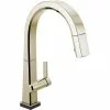 Delta Pivotal Kitchen Faucet - 16-in. - 1-Handle - Polished Nickel