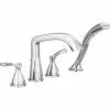 Delta Stryke Deck Mount Roman Tub Faucet - 9.72-in. - Chrome
