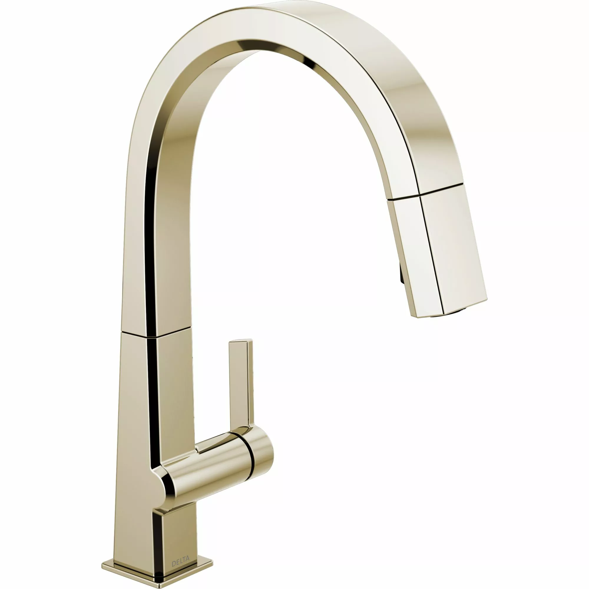 Delta Pivotal Kitchen Faucet - 15.5-in. - 1-Handle - Polished Nickel