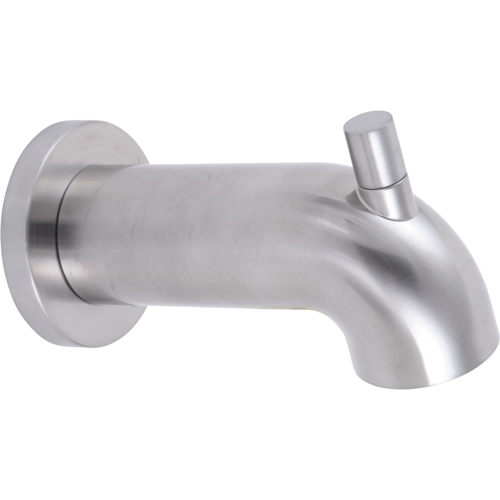 DELTA Trinsic Tub Spout - Pull-Up Diverter - Stainless Steel