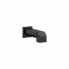 DELTA Ara Tub Spout - Pull-Up Diverter - 7.19-in - Matte Black