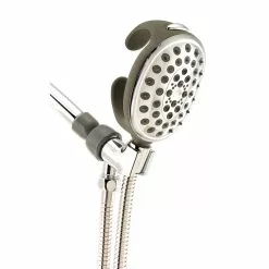 DELTA 2.5 Gpm (9.5 Lpm) Chrome 4-Spray Handheld Showerhead