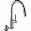 DELTA Trask Single Handle Kitchen Faucet (Stainless Steel)