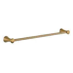 DELTA 24-in Lahara Champagne Bronze Single Towel Bar