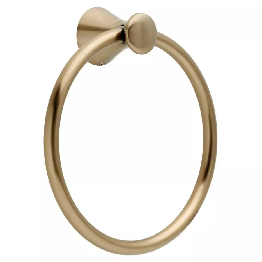 DELTA Lahara Champagne Bronze Wall Mount Towel Ring - Image 6